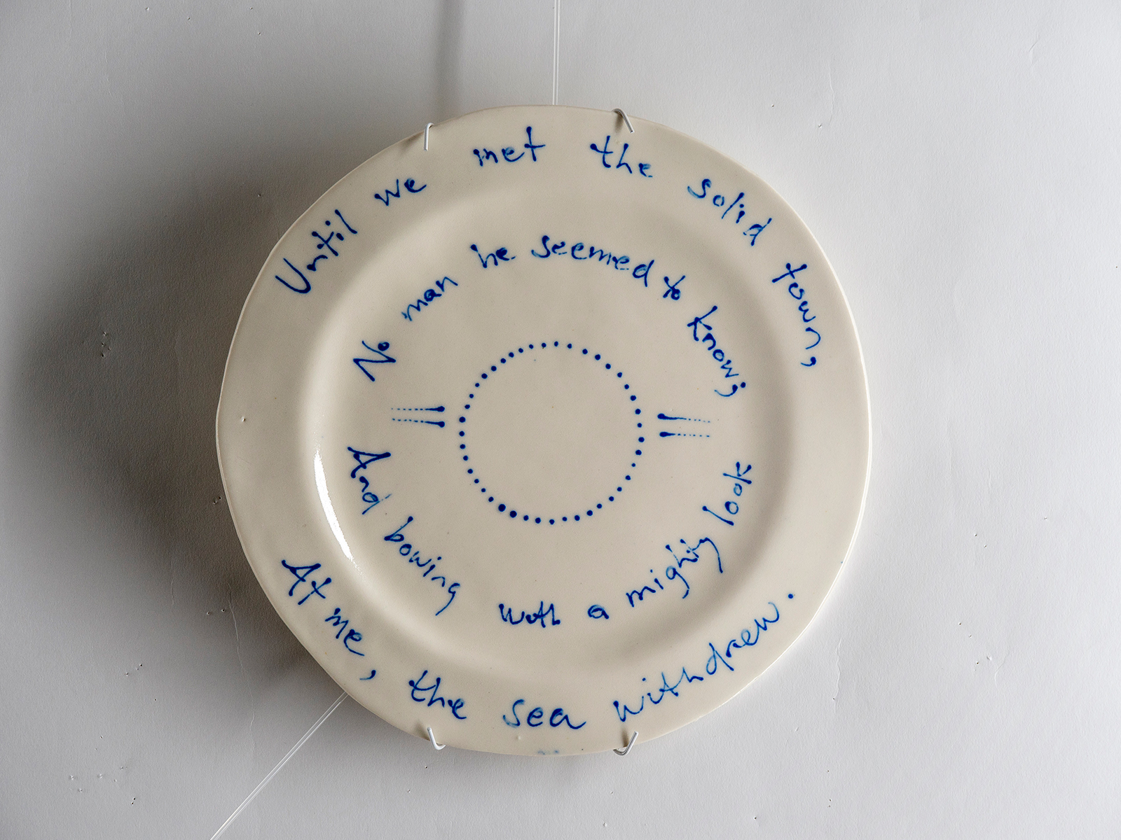 Jan Mullen Ceramic plate